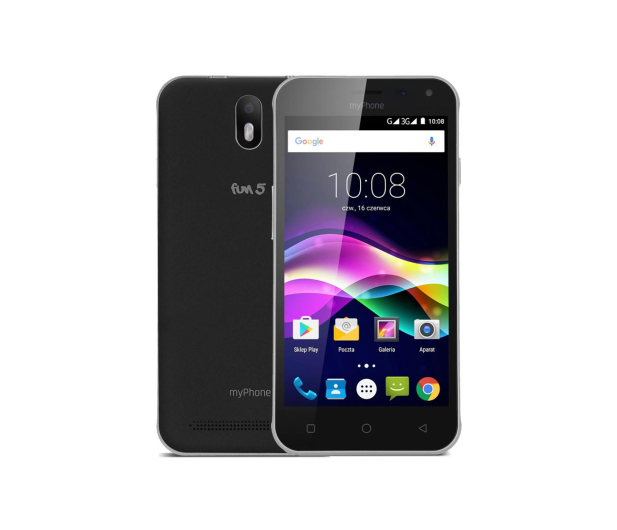 MYPHONE FUN 5 Czarny Dual Sim - 329293 - zdjęcie